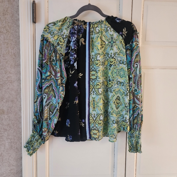 Free People Multicolor Paisley Blouse - Picture 8 of 10
